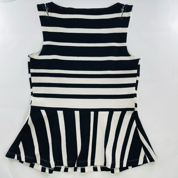 ANTHROPOLOGIE ANTONIA PEPLUM TOP SIZE MEDIUM - Picture 2 of 8